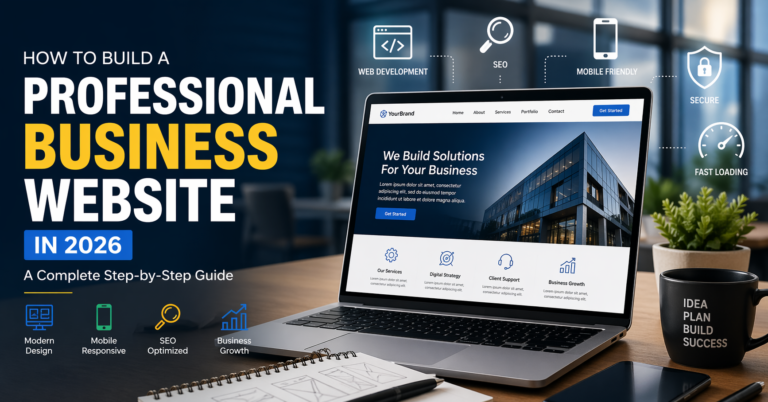 How to Build a Professional Business Website in 2026