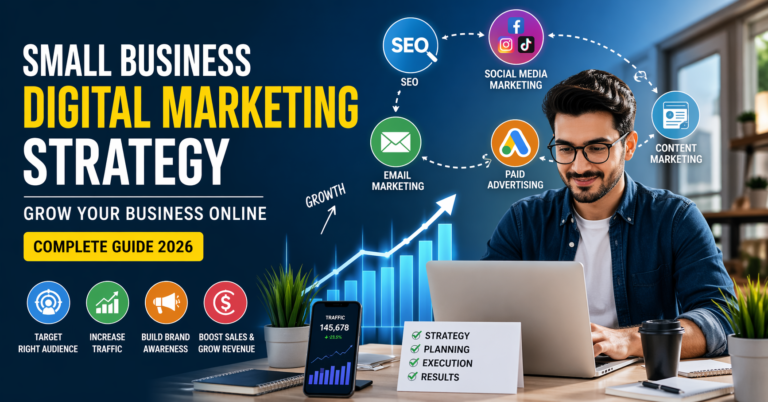 Small Business ke liye Digital Marketing Strategy: Complete Guide (2026)
