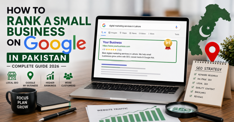 How to Rank a Small Business on Google in Pakistan (Complete Guide 2026)