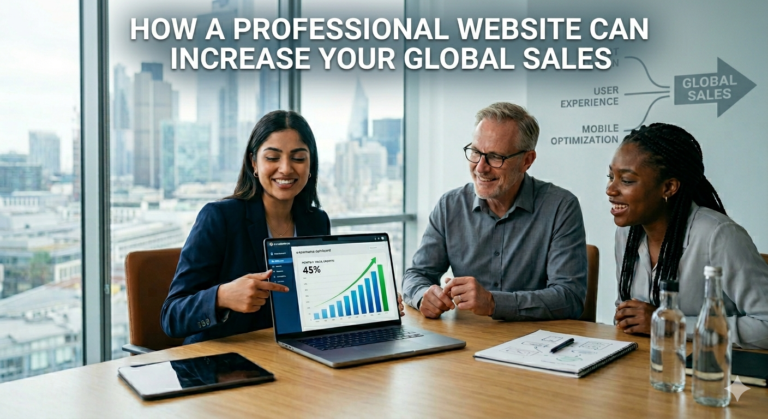 How a Professional Website Can Increase Your Sales