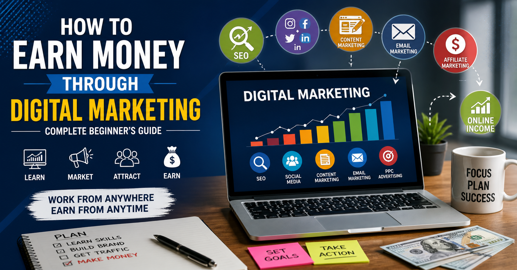 How to Earn Money Through Digital Marketing