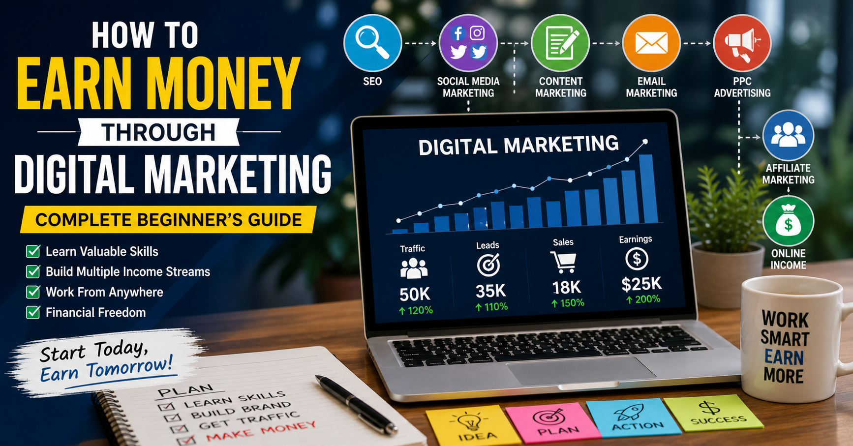 How to Earn Money Through Digital Marketing in 2026