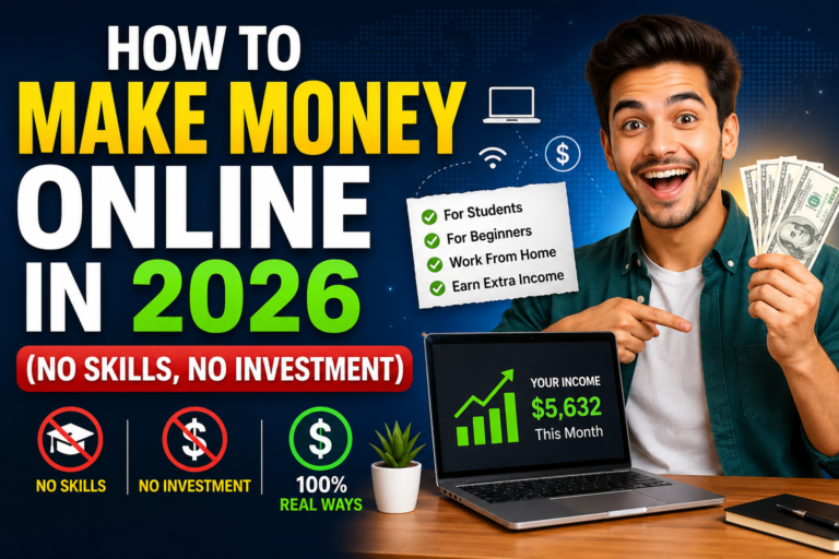 How to Make Money Online i0n 226 (No Skills, No Investment)