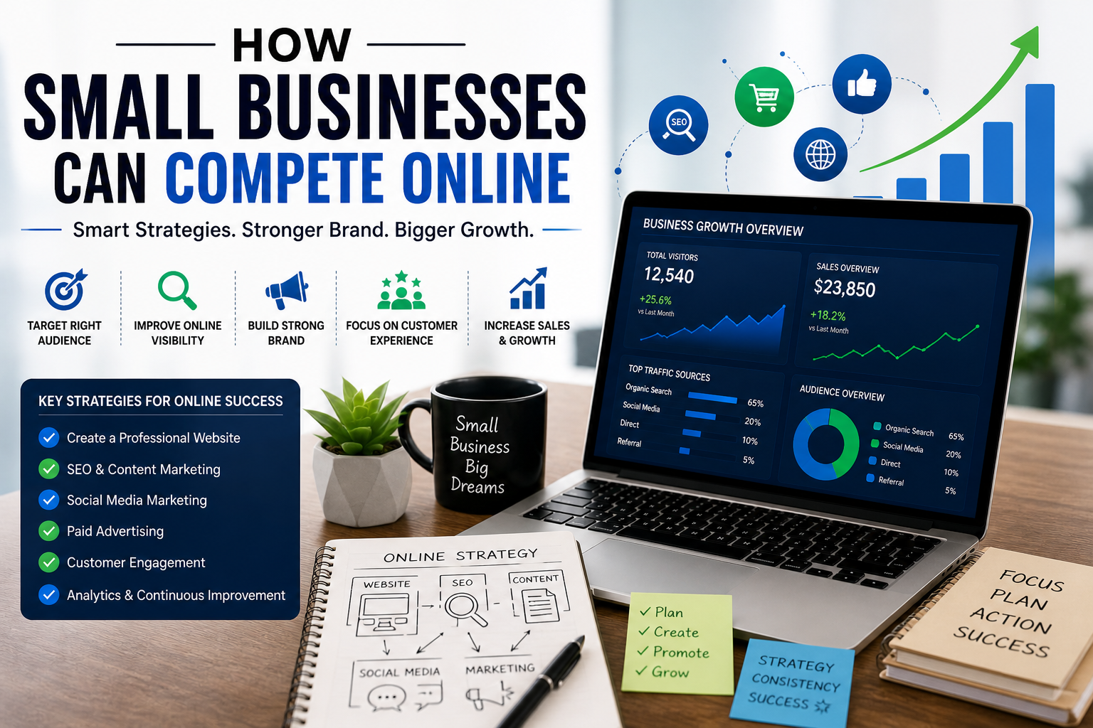 How Small Businesses Can Compete Online