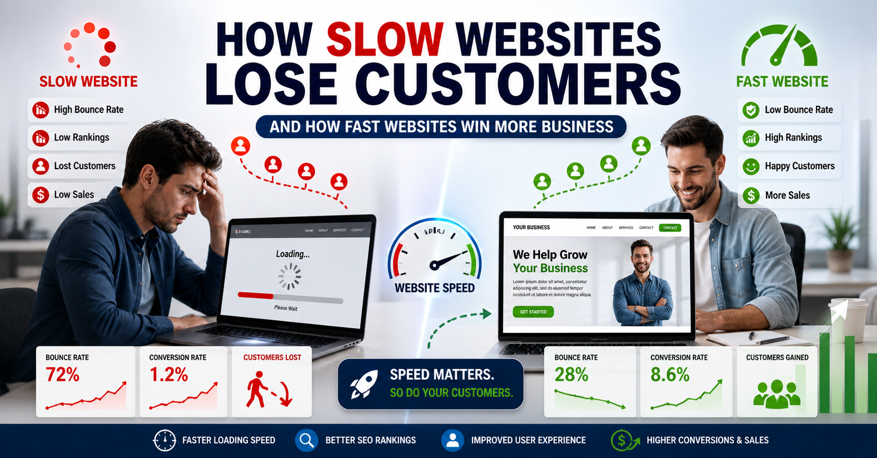 How Slow Websites Lose Customers