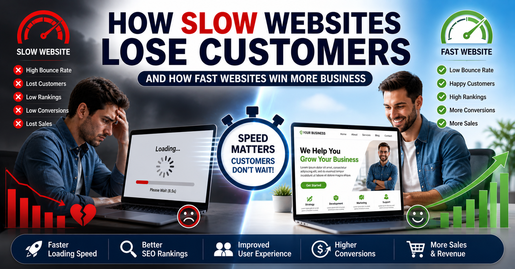 How Slow Websites Lose Customers