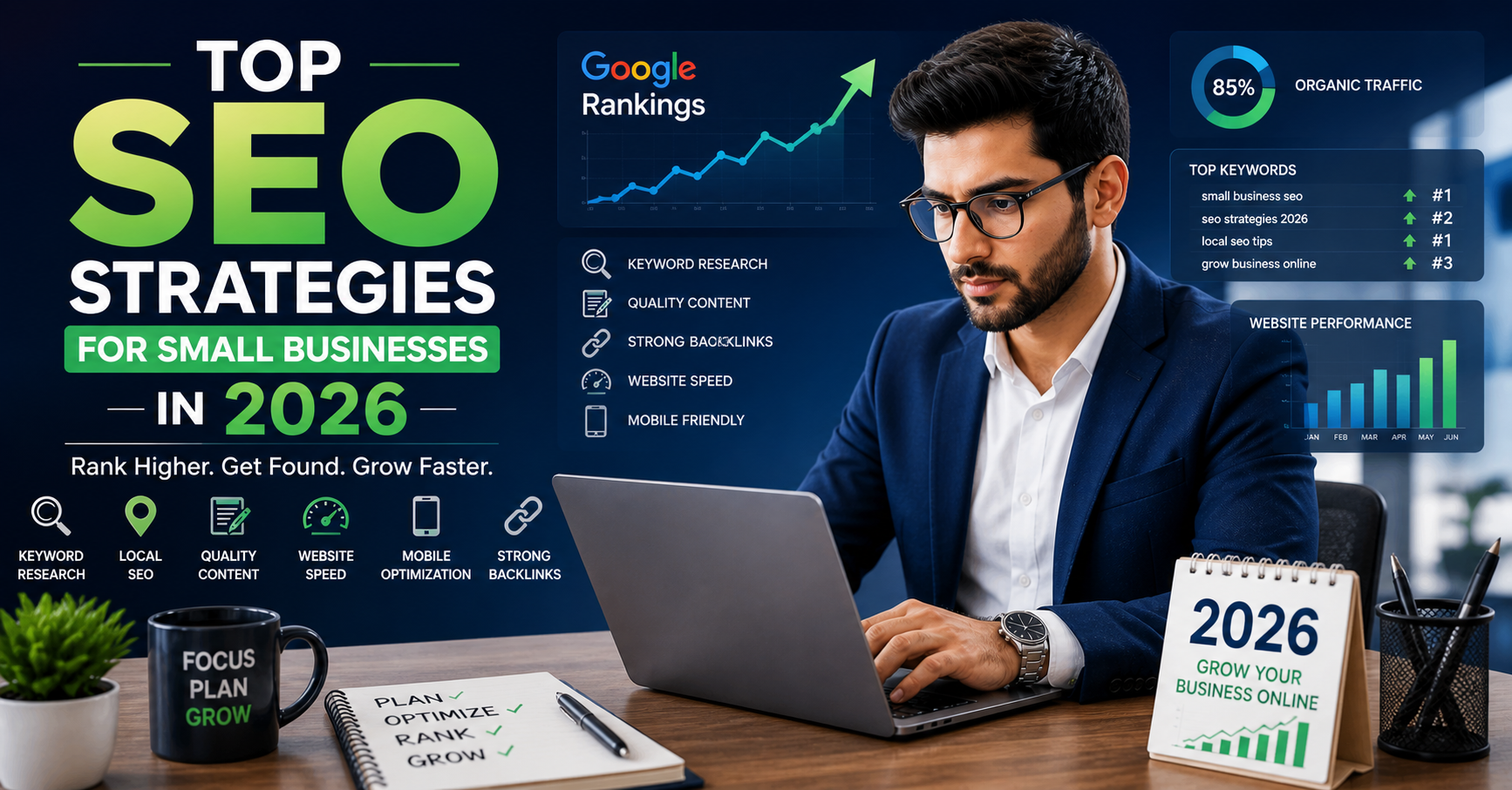 Top SEO Strategies for Small Businesses in 2026