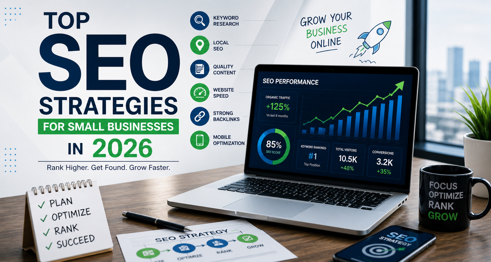Top SEO Strategies for Small Businesses in 2026