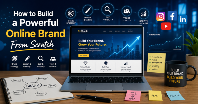 How to Build a Powerful Online Brand From Scratch