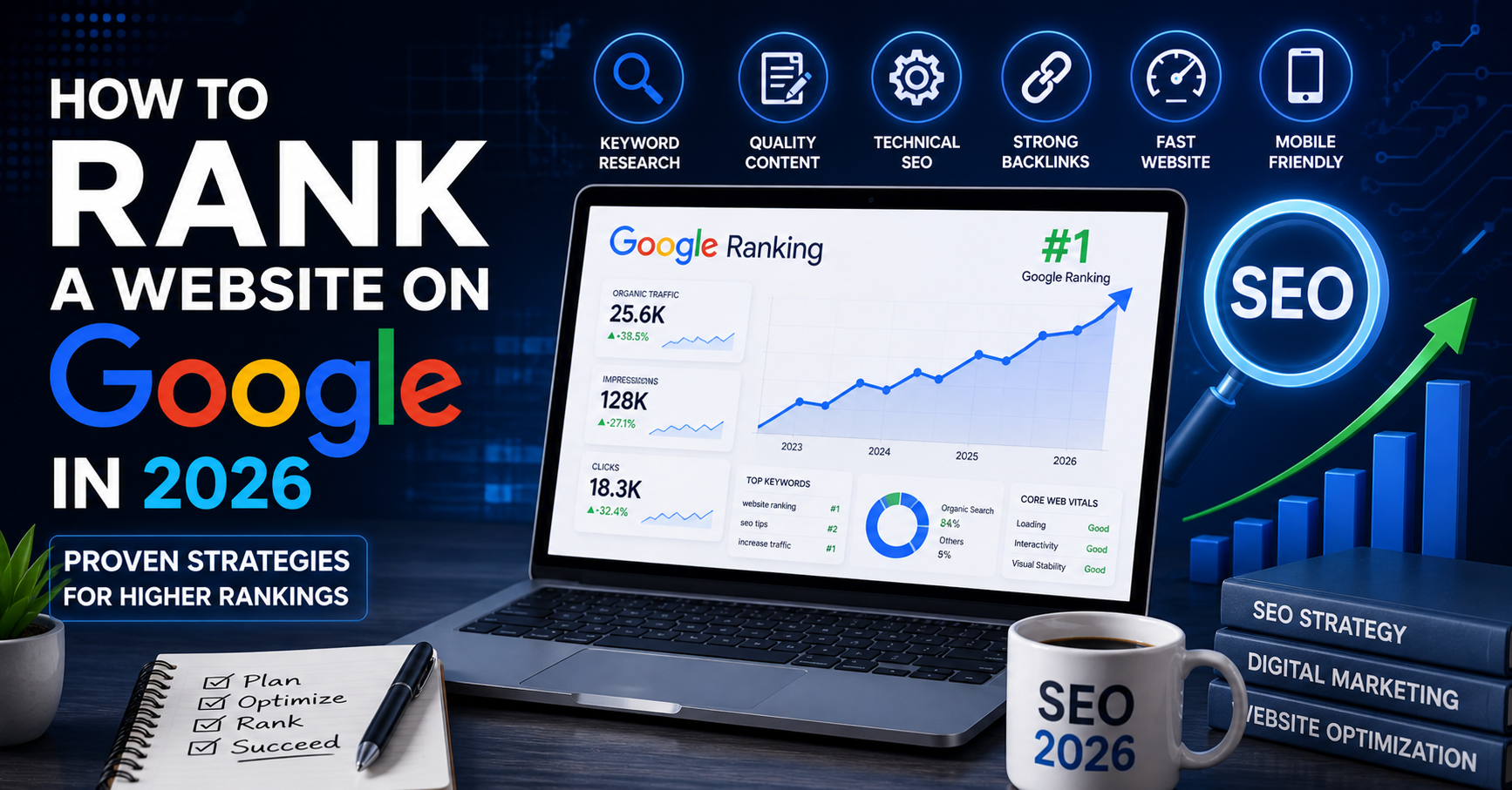 How to Rank a Website on Google in 2026