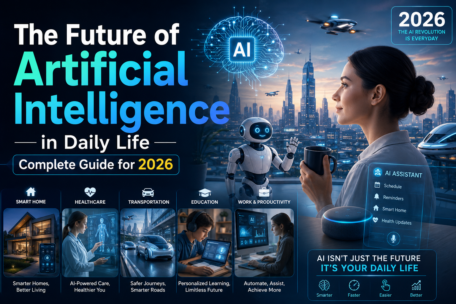 The Future of Artificial Intelligence in Daily Life: 