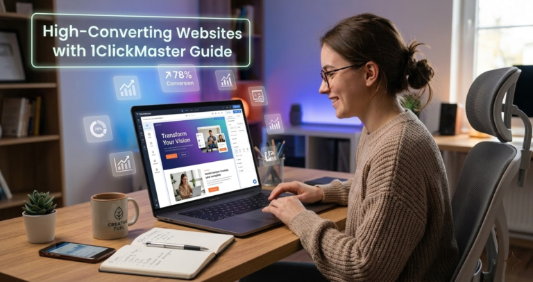 High-Converting Websites with 1ClickMaster Guide
