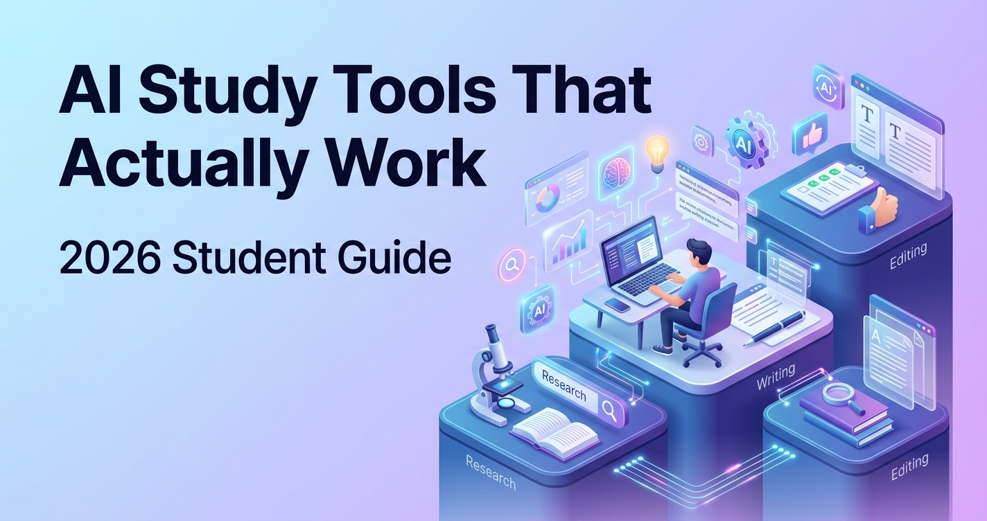 AI Study Tools That Actually Work: The Complete Guide for Students (2026)