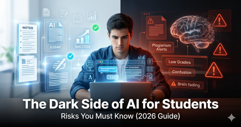 The Dark Side of AI for Students: Risks You Must Know (2026 Guide)