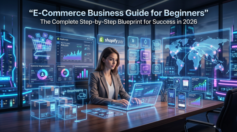 E-Commerce Business Guide for Beginners: The Complete Step-by-Step