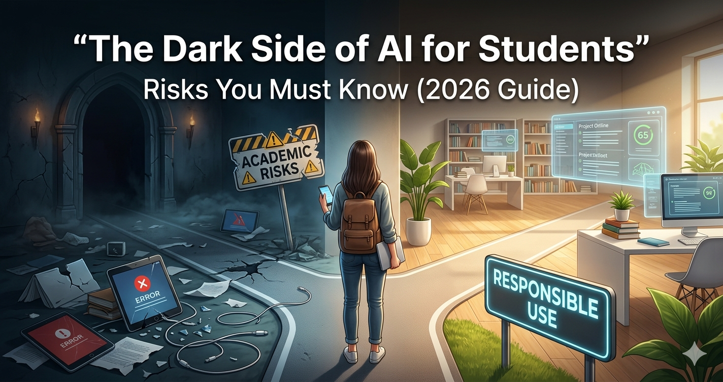 The Dark Side of AI for Students: Risks You Must Know (2026 Guide)