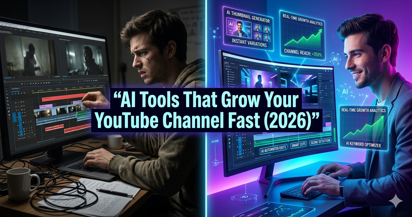 AI Tools for YouTube Growth and Video Editing: The Complete 2026 Guide for Creators
