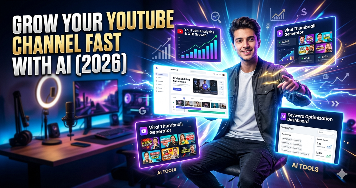 AI Tools for YouTube Growth and Video Editing: The Complete 2026 Guide for Creators