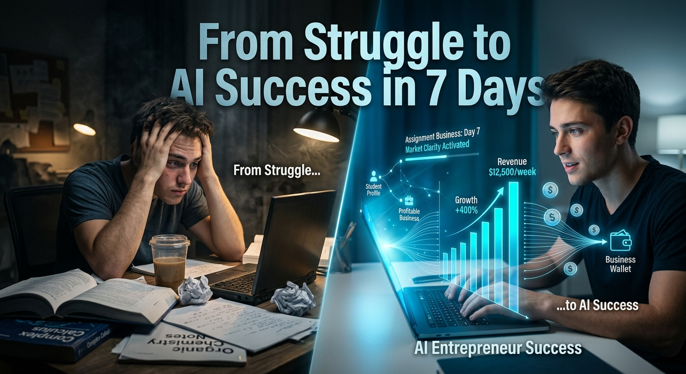I Built an AI Assignment Writing Business in 7 Days – Here’s What Happened