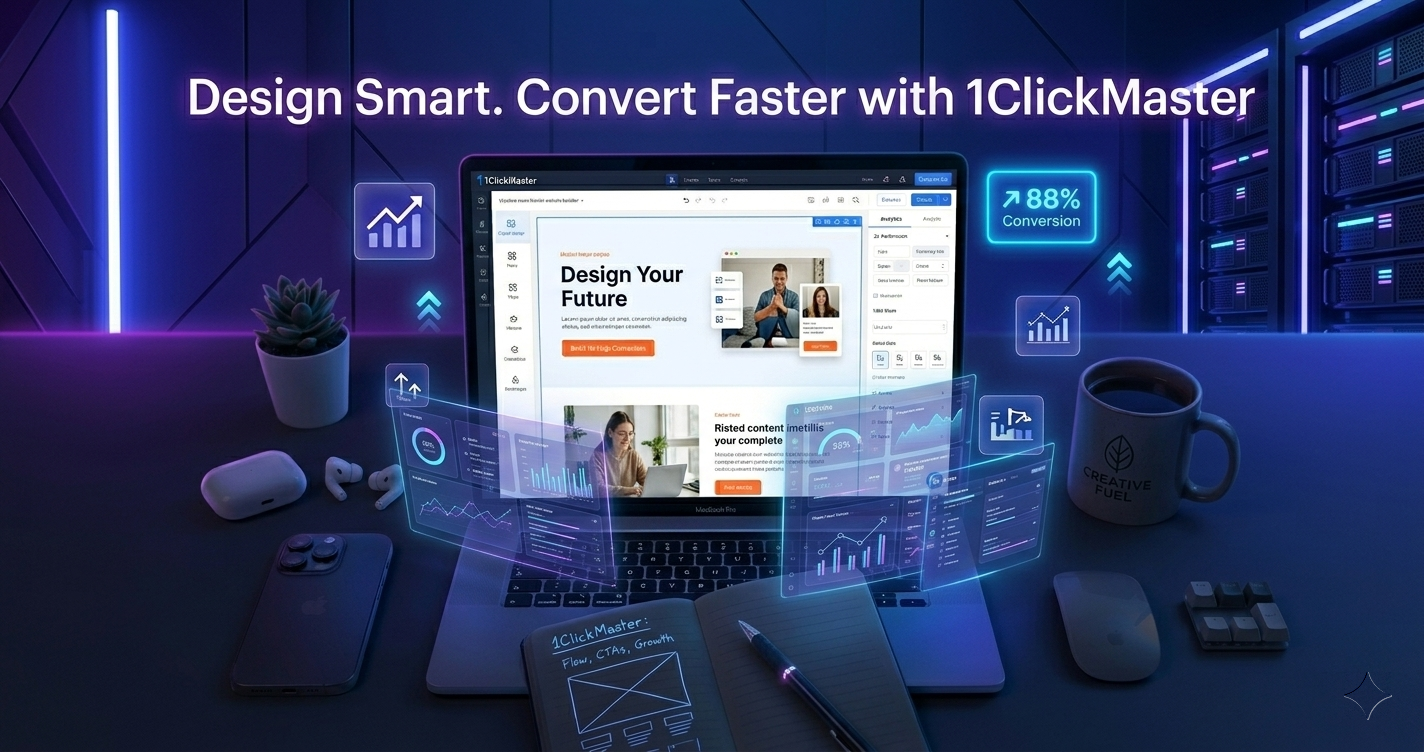 High-Converting Websites with 1ClickMaster Guide